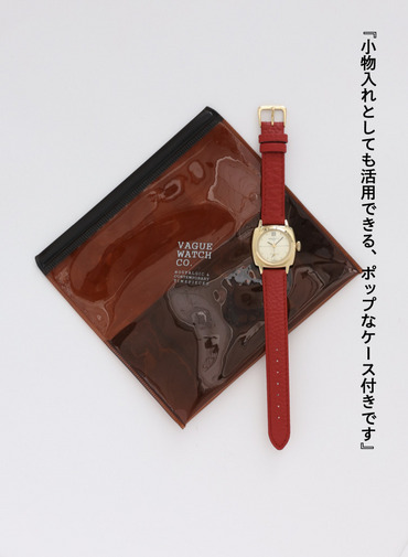 &ldquo;COUSSIN&rdquo; Vivid Leather with CLU&Eacute;L 詳細画像 Red 5