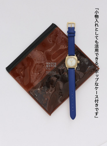 &ldquo;COUSSIN&rdquo; Vivid Leather with CLU&Eacute;L 詳細画像 Blue 5