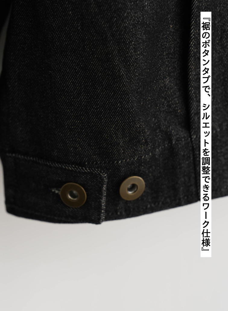 ワークジャケット / WORK JK 詳細画像 Black 10