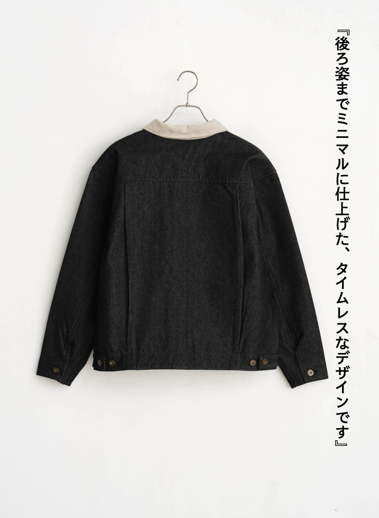 ワークジャケット / WORK JK 詳細画像 Black 7