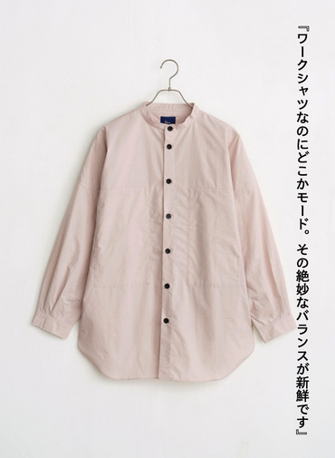 ボクシーシャツ / LONG SLEEVE BOXY SHIRTS 詳細画像 Pink 1