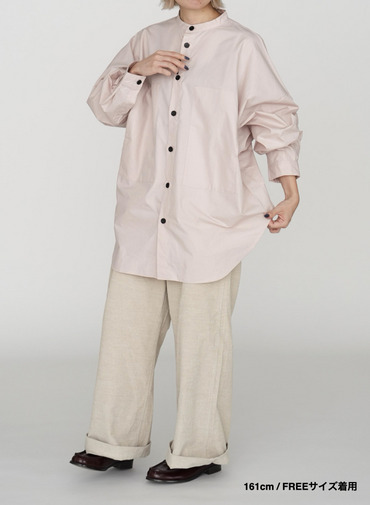 ボクシーシャツ / LONG SLEEVE BOXY SHIRTS 詳細画像 Pink 10