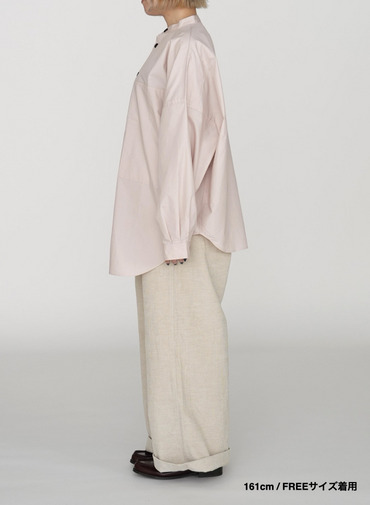 ボクシーシャツ / LONG SLEEVE BOXY SHIRTS 詳細画像 Pink 8