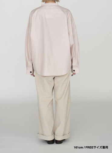 ボクシーシャツ / LONG SLEEVE BOXY SHIRTS 詳細画像 Pink 9