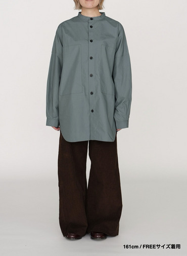 ボクシーシャツ / LONG SLEEVE BOXY SHIRTS 詳細画像 Blue 5