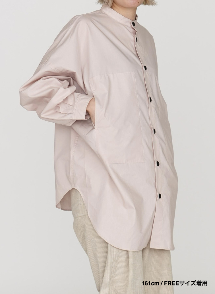 ボクシーシャツ / LONG SLEEVE BOXY SHIRTS 詳細画像 Pink 12