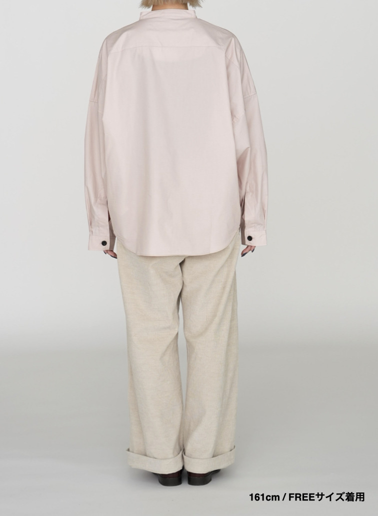 ボクシーシャツ / LONG SLEEVE BOXY SHIRTS 詳細画像 Pink 9
