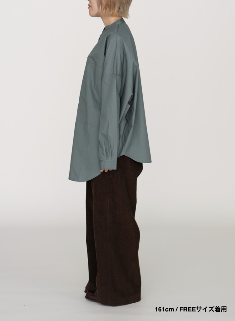 ボクシーシャツ / LONG SLEEVE BOXY SHIRTS 詳細画像 Blue 6