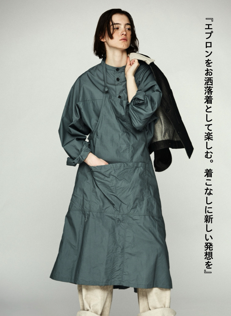エプロンスカート / NEW APRON SKIRT 詳細画像 Blue 1