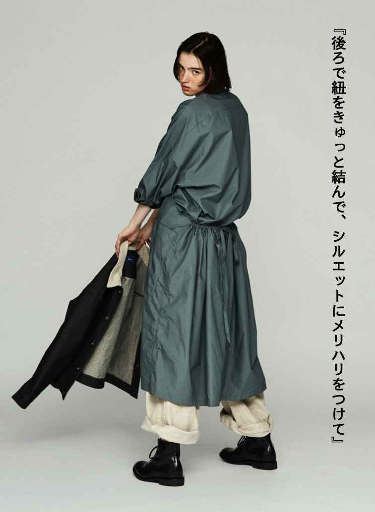 エプロンスカート / NEW APRON SKIRT 詳細画像 Blue 2
