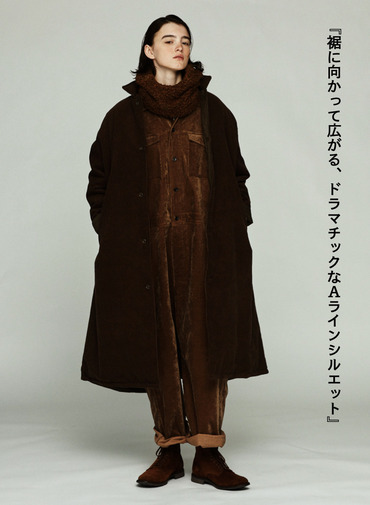 パドルコート / NEW PADDED LAB COAT 詳細画像 Brown 4