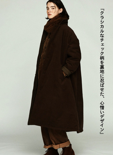 パドルコート / NEW PADDED LAB COAT 詳細画像 Brown 5