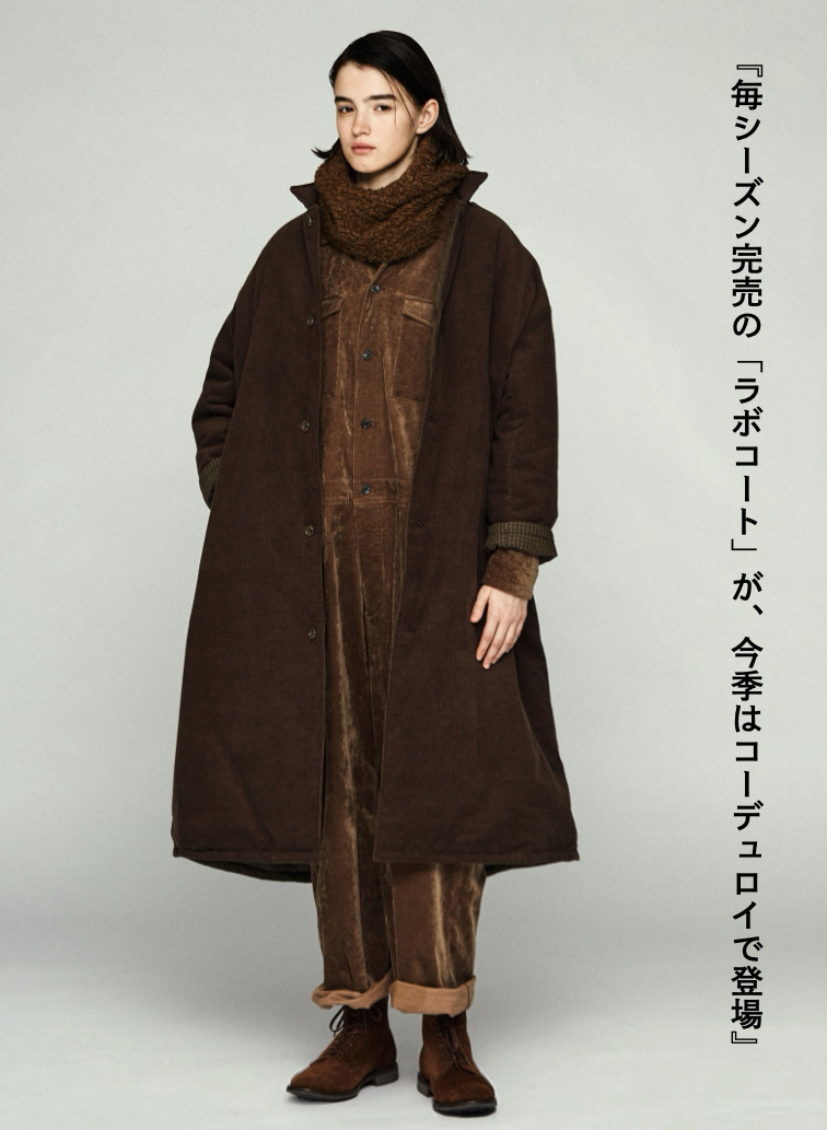 パドルコート / NEW PADDED LAB COAT 詳細画像 Brown 1