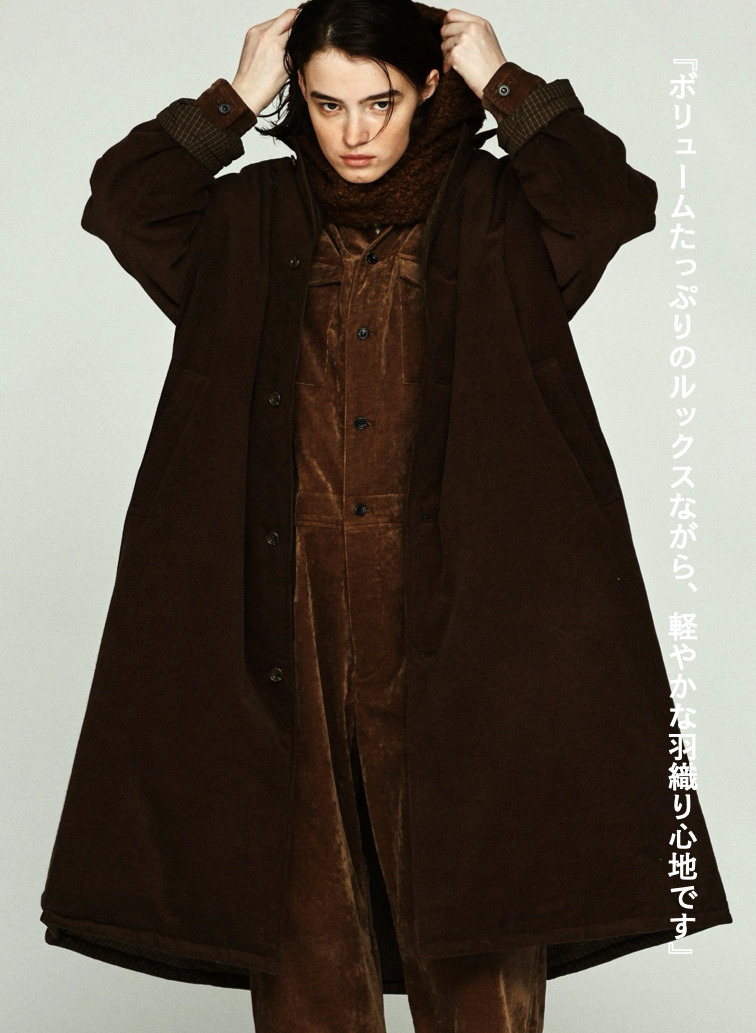 パドルコート / NEW PADDED LAB COAT 詳細画像 Brown 3
