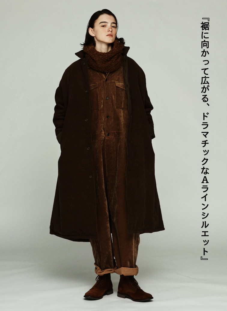 パドルコート / NEW PADDED LAB COAT 詳細画像 Brown 4
