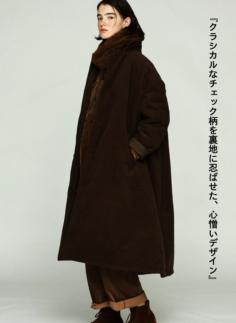 パドルコート / NEW PADDED LAB COAT 詳細画像 Brown 5