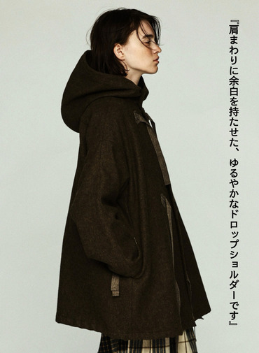 メルトンフーディ / NEW MELTON HOODY 詳細画像 Brown 7