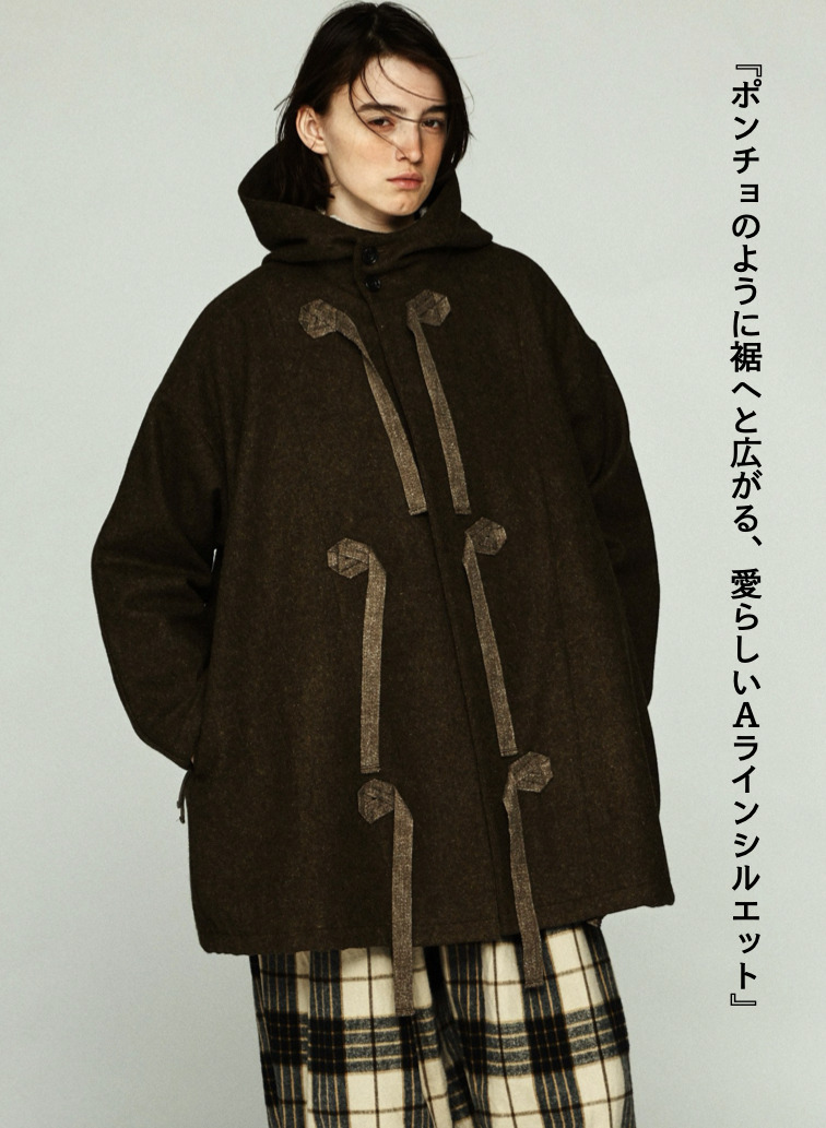メルトンフーディ / NEW MELTON HOODY 詳細画像 Brown 5
