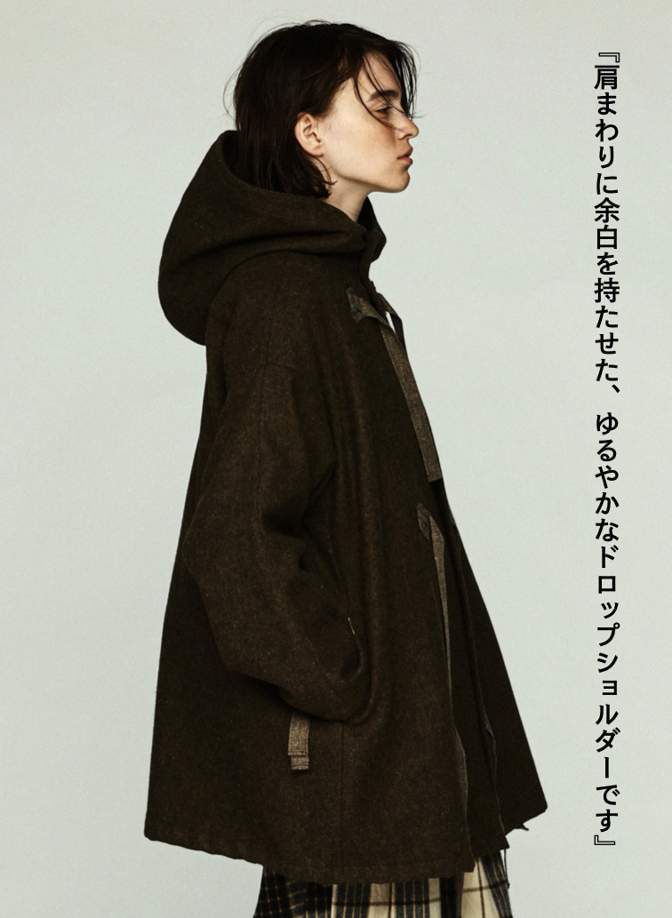 メルトンフーディ / NEW MELTON HOODY 詳細画像 Brown 7