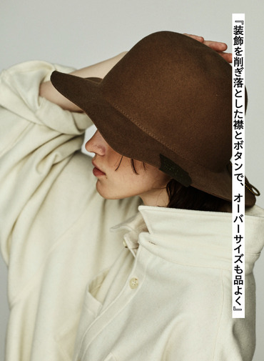 メルトンシャツ / MELTON OVERSIZED SHIRTS 詳細画像 Off White 5