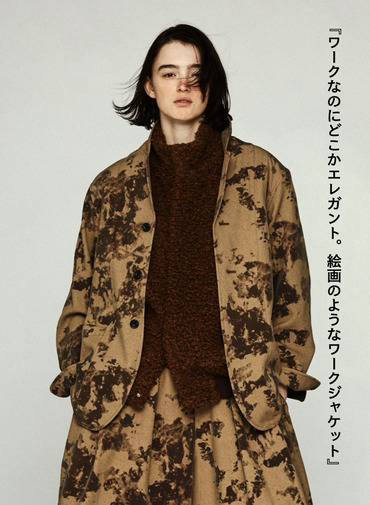 3ボタンワークジャケット / 3 BUTTONED WORK JK 詳細画像 Brown 1