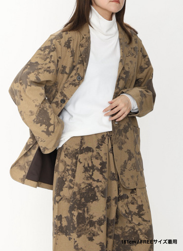 3ボタンワークジャケット / 3 BUTTONED WORK JK 詳細画像 Brown 16
