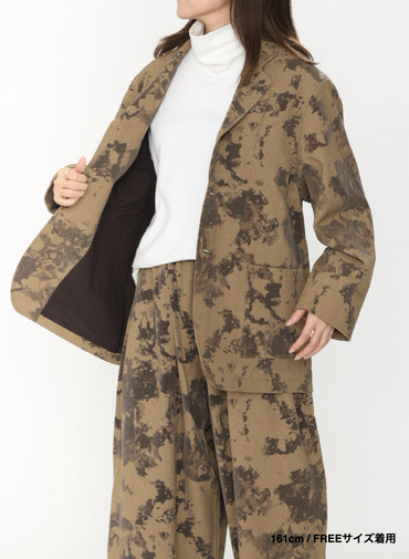 3ボタンワークジャケット / 3 BUTTONED WORK JK 詳細画像 Brown 18