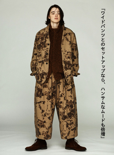 3ボタンワークジャケット / 3 BUTTONED WORK JK 詳細画像 Brown 2