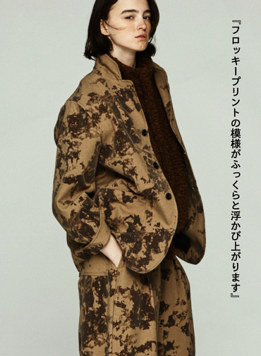 3ボタンワークジャケット / 3 BUTTONED WORK JK 詳細画像 Brown 3