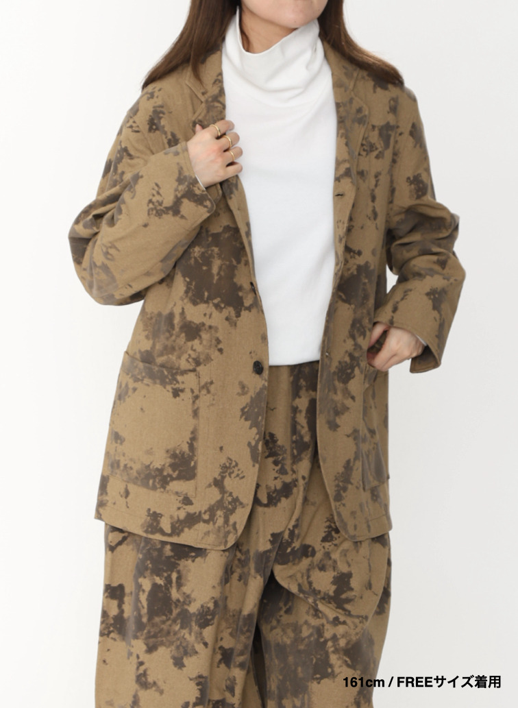 3ボタンワークジャケット / 3 BUTTONED WORK JK 詳細画像 Brown 17