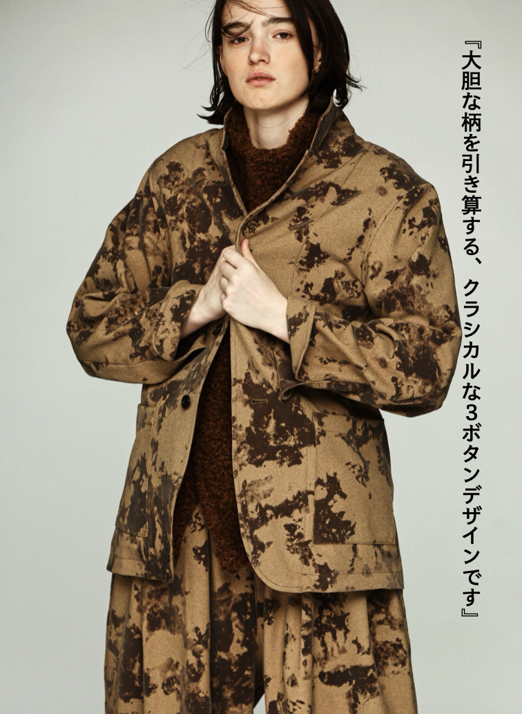 3ボタンワークジャケット / 3 BUTTONED WORK JK 詳細画像 Brown 4
