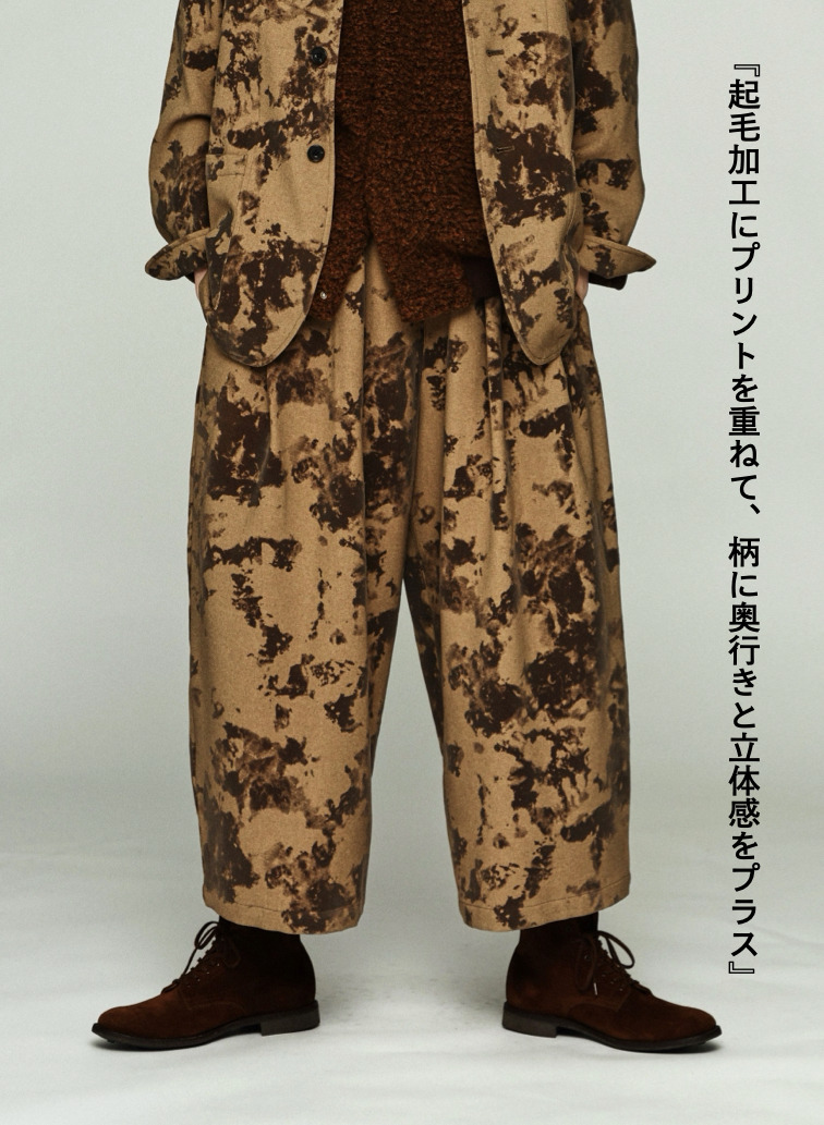 ワークパンツ / WORK PANTS 詳細画像 Brown 2