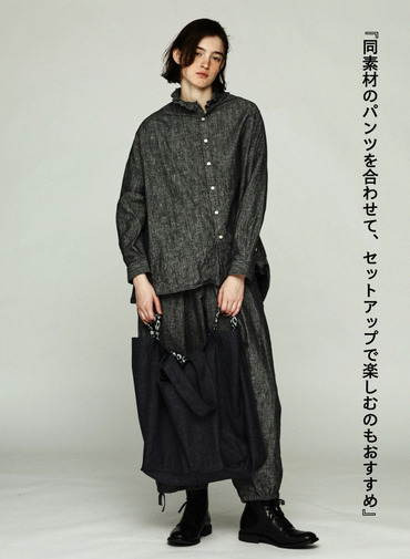 ラッフルシャツ / RUFFLE SHIRTS 詳細画像 Black 2