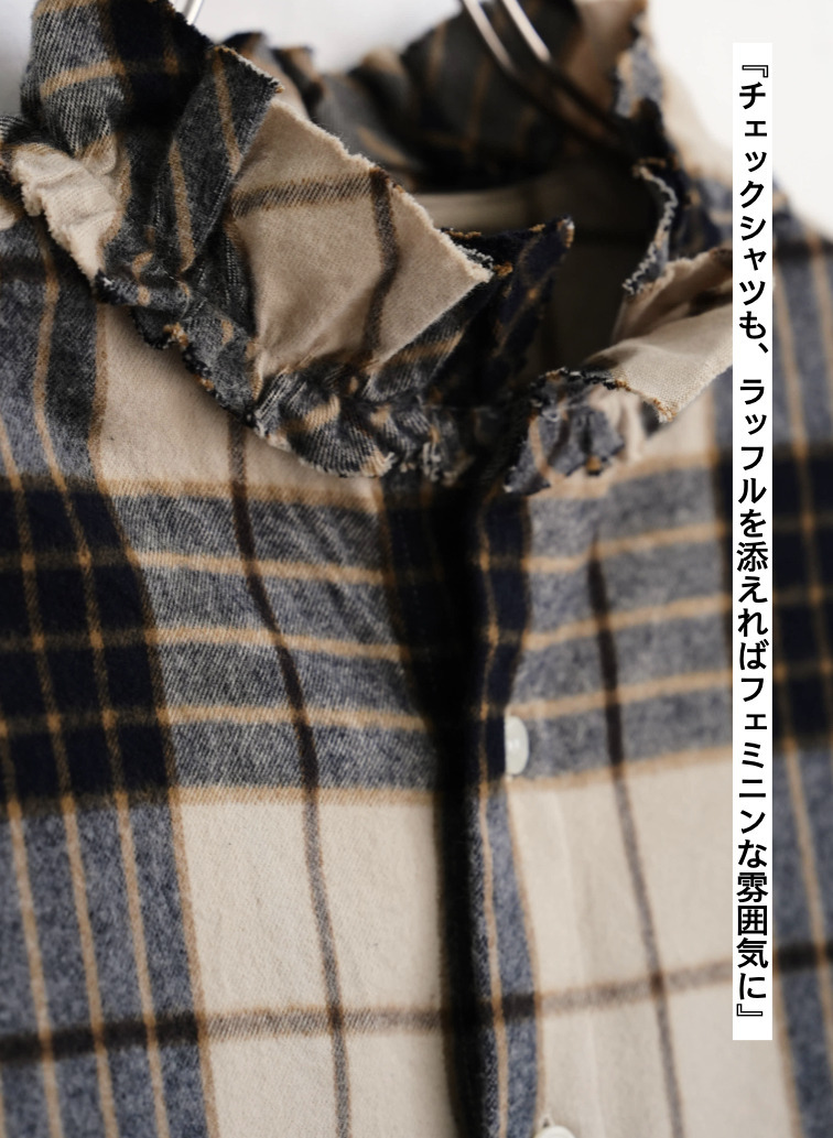 ラッフルシャツ / RUFFLE SHIRTS 詳細画像 Other 3