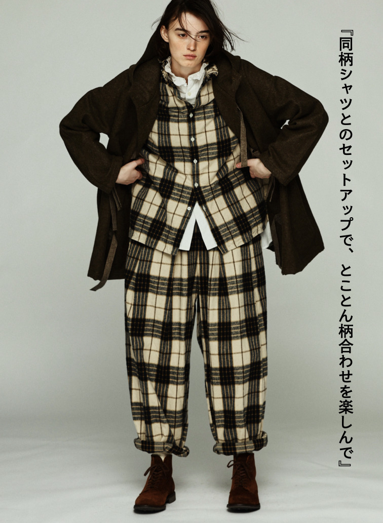 ワイドタックイージーパンツ / WIDE TUCK EASY PT 詳細画像 Other 2