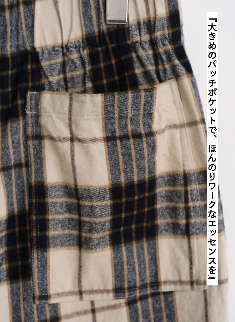 ワイドタックイージーパンツ / WIDE TUCK EASY PT 詳細画像 Other 9