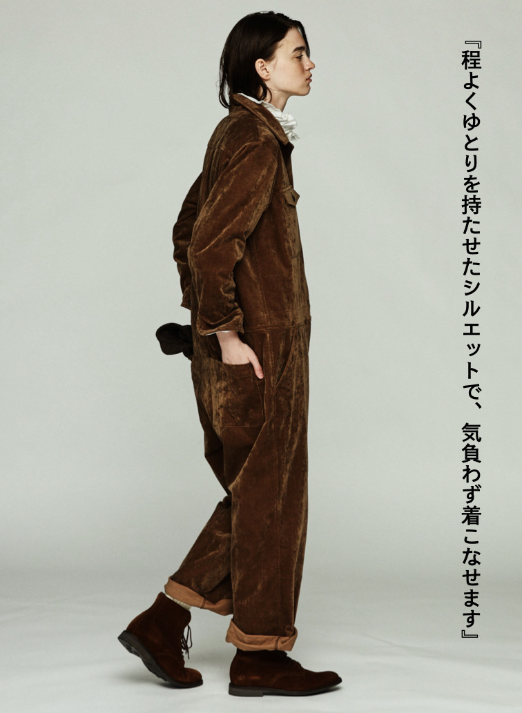 ボイラースーツ / BOILER SUIT 詳細画像 Brown 3