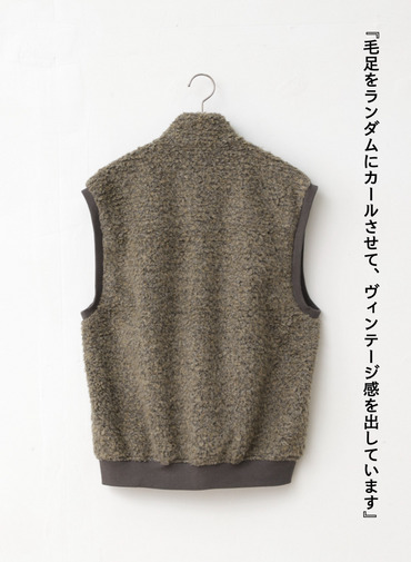 ボアベスト / BOA SLEEVELESS JK 詳細画像 Gray 10