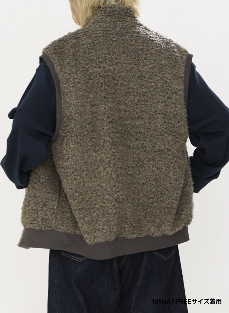 ボアベスト / BOA SLEEVELESS JK 詳細画像 Gray 18