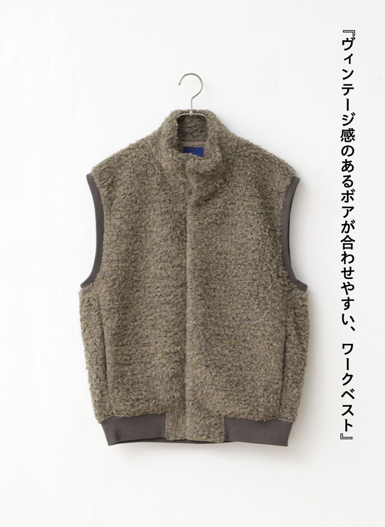 ボアベスト / BOA SLEEVELESS JK 詳細画像 Gray 9