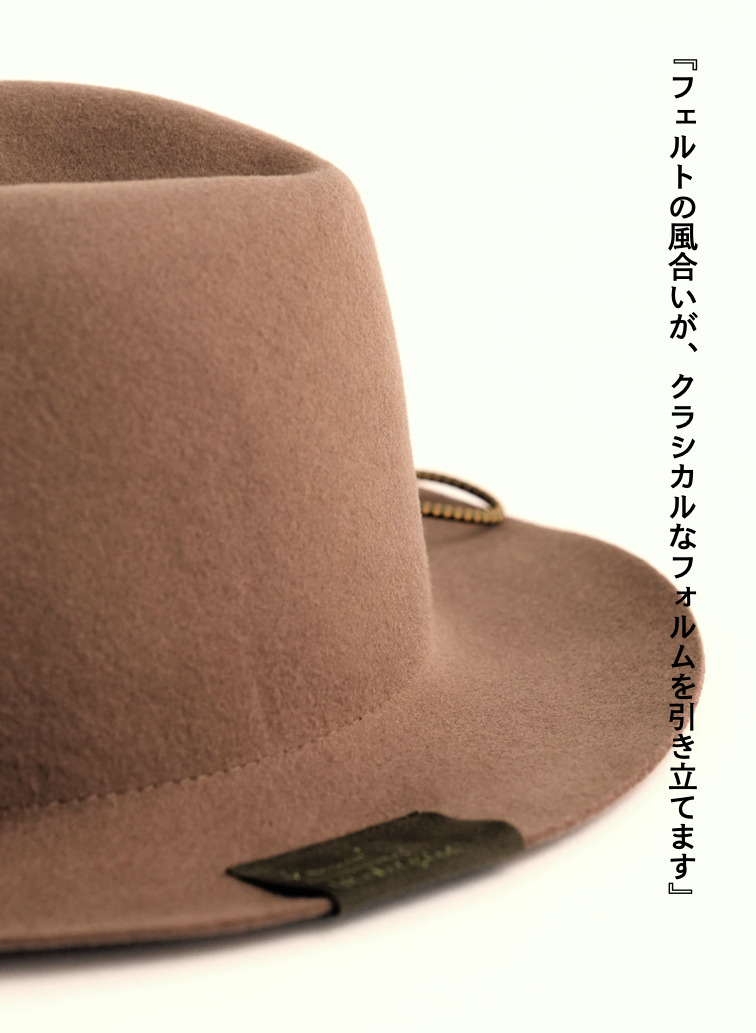 クラッシャーハット / YARMO HAT 詳細画像 Brown 7
