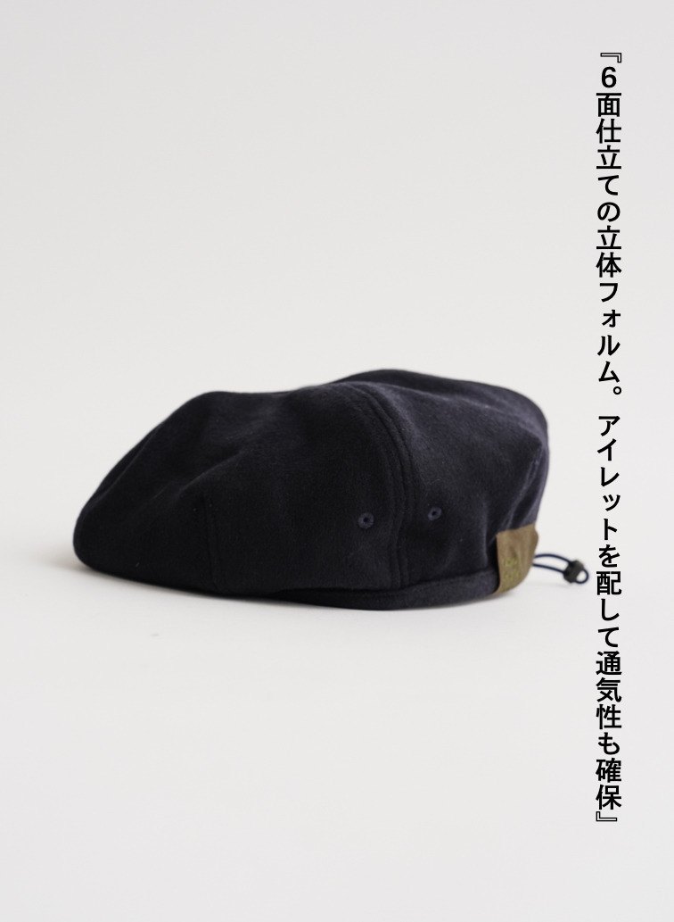 ベレー帽 / YARMO BERET 詳細画像 Navy 4