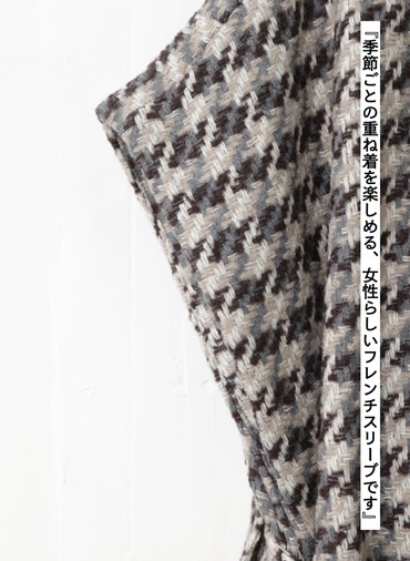 スリーブレスドルマンコート / Sleeveless Dolman Gown Coat 詳細画像 Multi 9