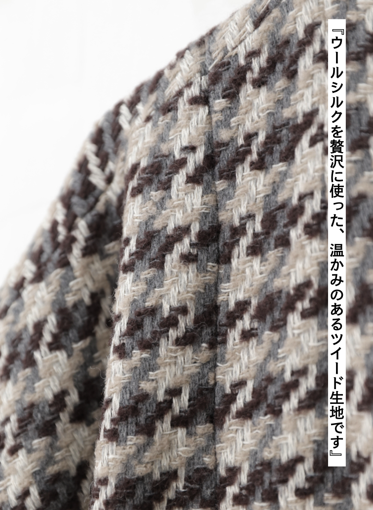 スリーブレスドルマンコート / Sleeveless Dolman Gown Coat 詳細画像 Multi 8