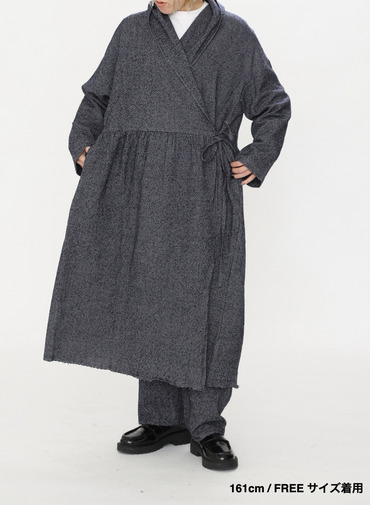 カシュクールドレス / Cashecoeur Dress 詳細画像 Gray 10