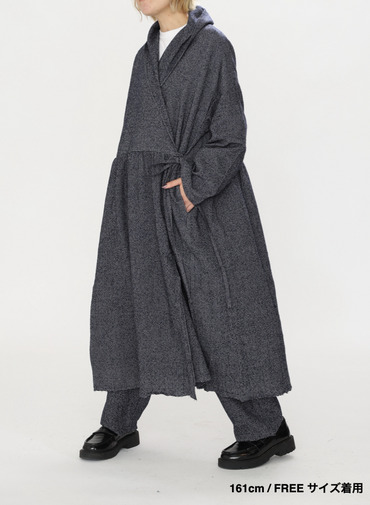 カシュクールドレス / Cashecoeur Dress 詳細画像 Gray 14