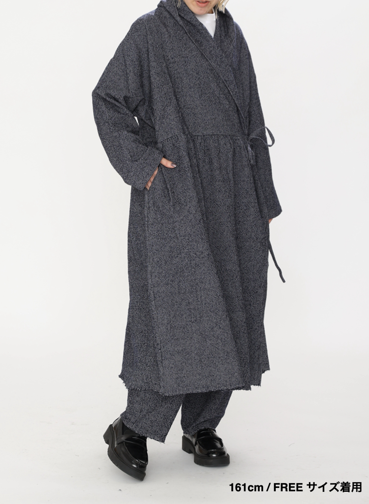 カシュクールドレス / Cashecoeur Dress 詳細画像 Gray 12