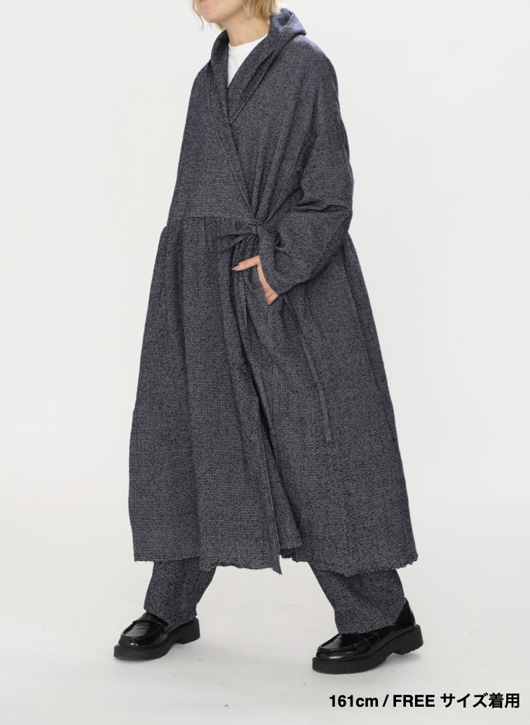 カシュクールドレス / Cashecoeur Dress 詳細画像 Gray 14