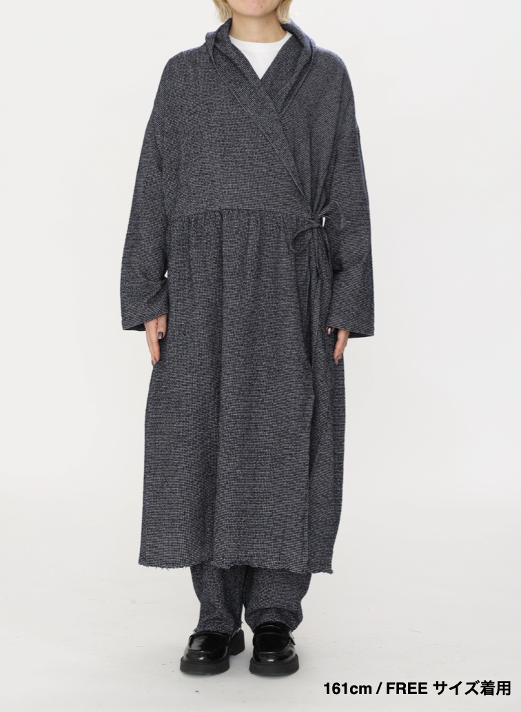カシュクールドレス / Cashecoeur Dress 詳細画像 Gray 7