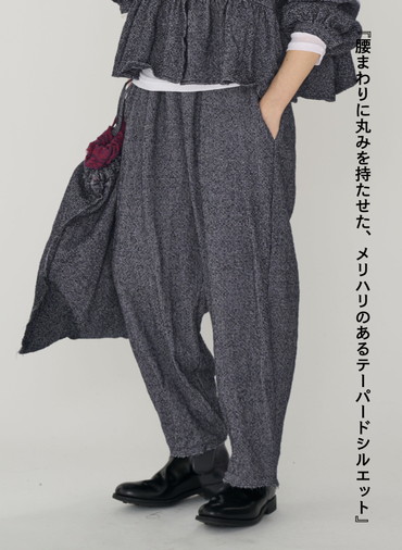 ミニギンガムパンツ / Mini Gingham Salvage PT 詳細画像 Gray 2
